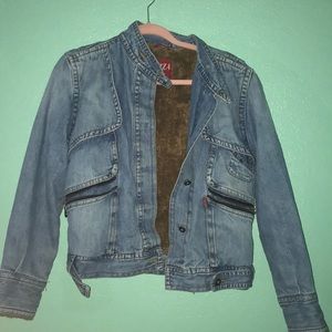 Vintage Denim Blue Jacket